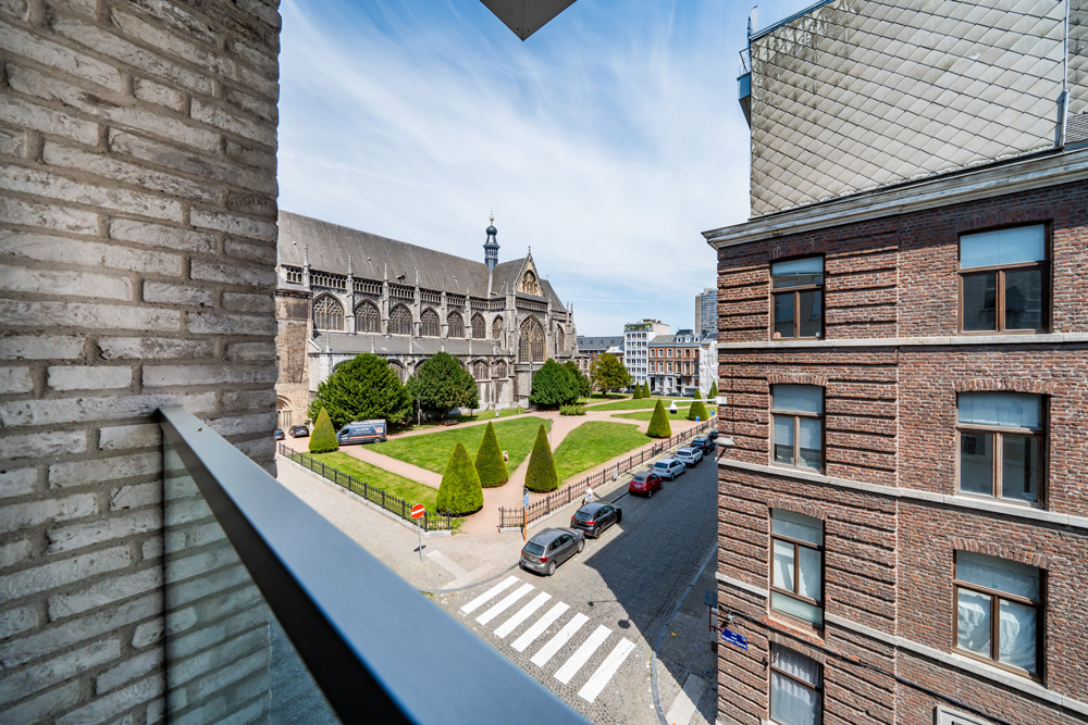 Residentie Asklépios - Aanzicht van een balkon aan de voorkant